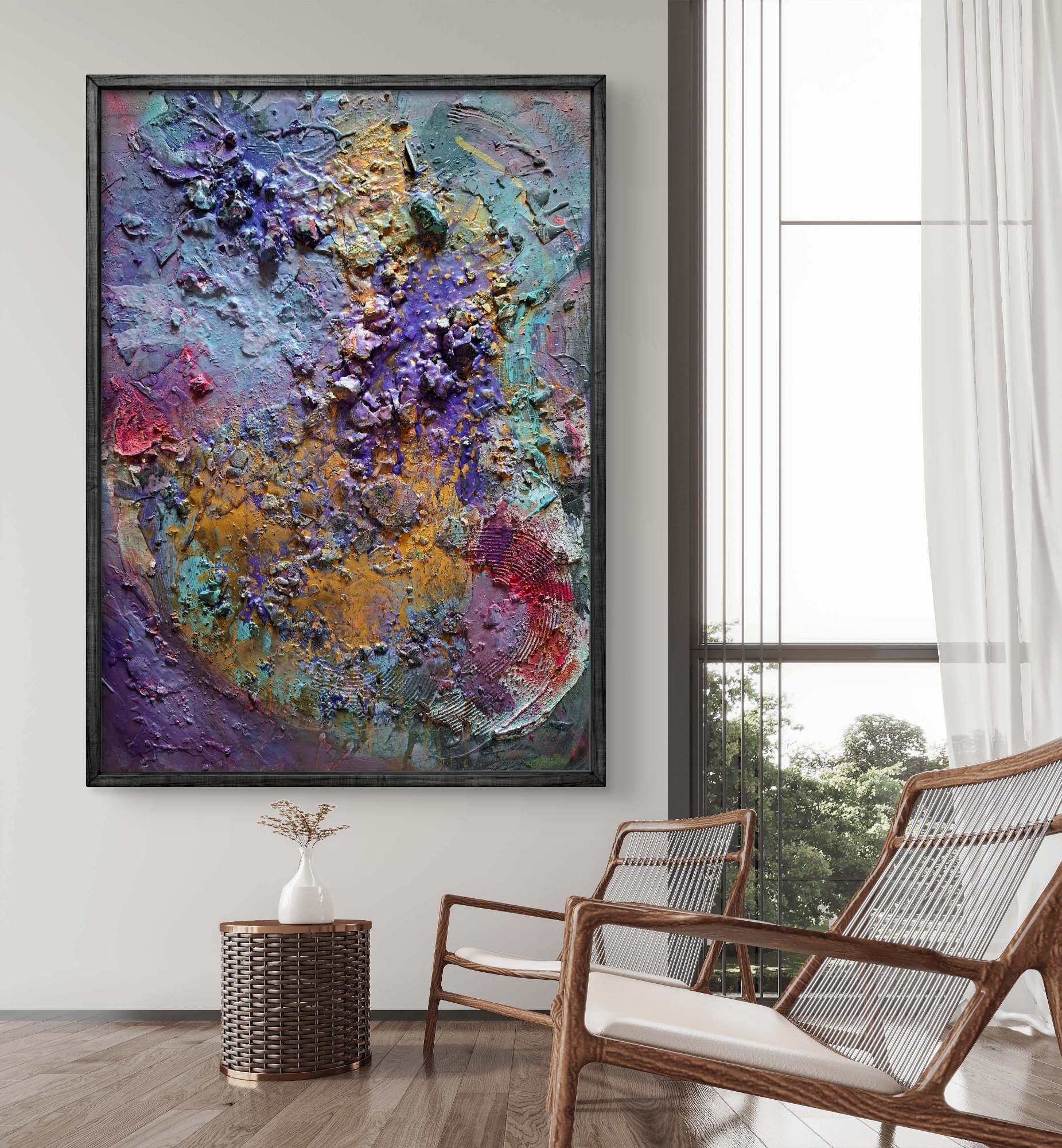 Vibrant Energy – Kunstwerk im Raum